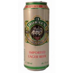 3 Horses Imported Lager