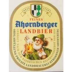 Ahornberger Landbier wurzig mild