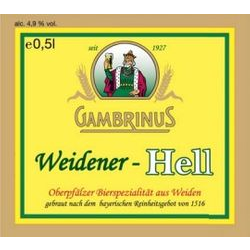 Gambrinus-Weiden Hell