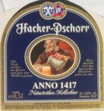 Hacker-Pschorr ANNO 1417 Hacker-Pschorr ANNO 1417