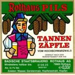 Rothaus Pils Tannen Zapfele Rothaus Pils Tannen Zapfele