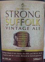 Greene King Strong Suffolk Vintage Ale Greene King Strong Suffolk Vintage Ale