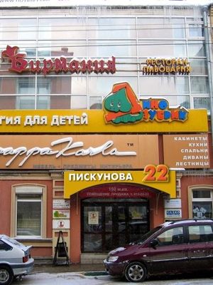 Ресторан-пивоварня Бирмания на Пискунова