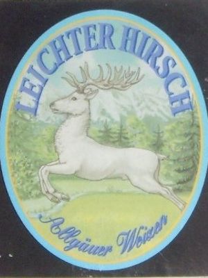 Der Hirschbräu Leichter Hirsch Der Hirschbräu Leichter Hirsch