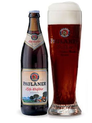Paulaner Hefe-weissbier Dunkel