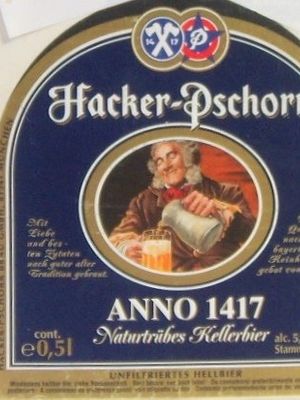 Hacker-Pschorr ANNO 1417 Hacker-Pschorr ANNO 1417