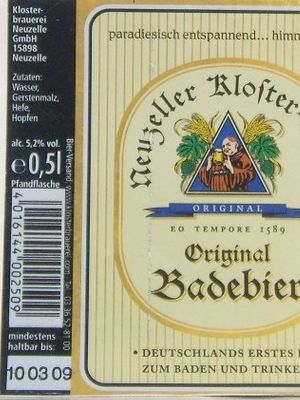 Kloster-Brau Original Badebier Kloster-Brau Original Badebier