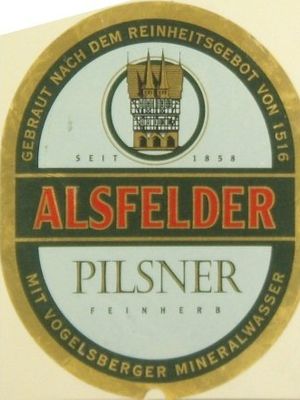 Alsfelder pilsner Alsfelder pilsner