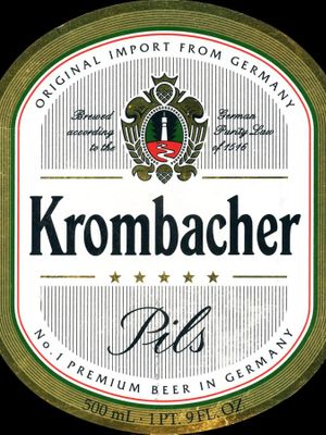 Krombacher Pils Krombacher Pils