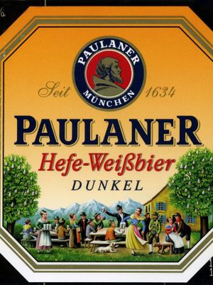 Paulaner Hefe-weissbier Dunkel
