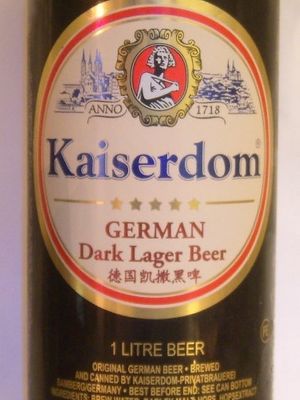 Kaiserdom dark lager Kaiserdom dark lager