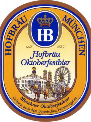 Hofbräu Oktoberfestbier Hofbräu Oktoberfestbier