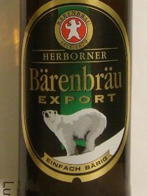 Herborner Barenbrau Export Herborner Barenbrau Export