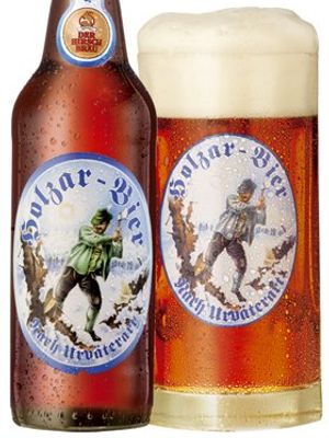 Der Hirschbrau Holzar-Bier Der Hirschbrau Holzar-Bier