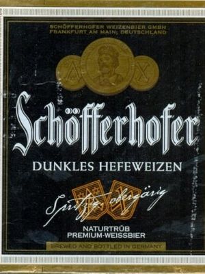Schofferhofer Dunkles Hefeweizen Schofferhofer Dunkles Hefeweizen