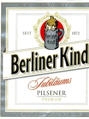 Berliner Kindl Jubiläums Pilsener Berliner Kindl Jubiläums Pilsener