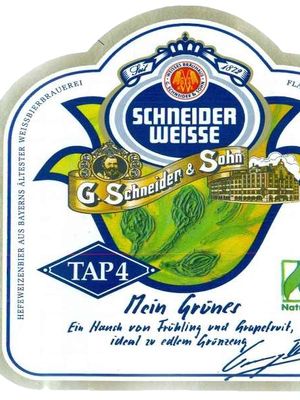 Schneider Weisse TAP4 Mein Grünes Schneider Weisse TAP4 Mein Grünes