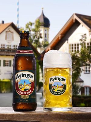 Kellerbier Ayinger (Айингер Келлербир) бутылка Kellerbier Ayinger (Айингер Келлербир) бутылка