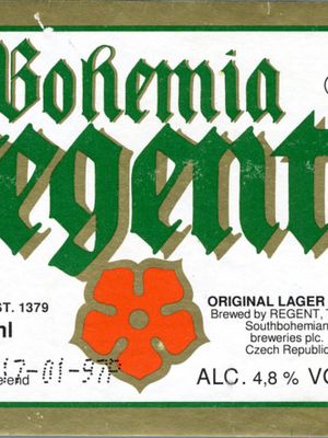 Bohemia Regent Premium Svetly Lezak 12° Bohemia Regent Premium Svetly Lezak 12°