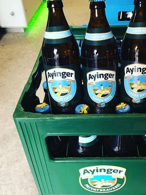 Lager Hell Ayinger (Айингер Лагер Хелль) бутылка Lager Hell Ayinger (Айингер Лагер Хелль) бутылка