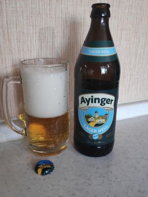 Lager Hell Ayinger (Айингер Лагер Хелль) бутылка Lager Hell Ayinger (Айингер Лагер Хелль) бутылка