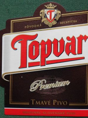 Topvar Tmave Pivo Topvar Tmave Pivo