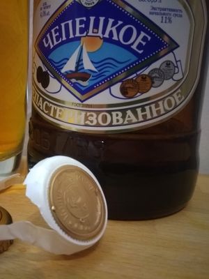 Чепецкое светлое непастеризованное