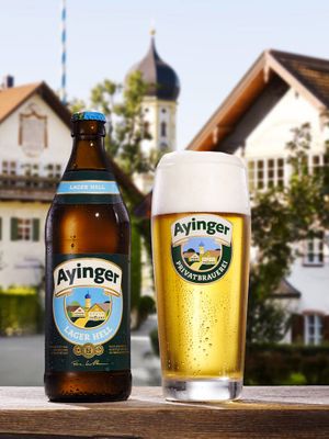 Lager Hell Ayinger (Айингер Лагер Хелль) бутылка Lager Hell Ayinger (Айингер Лагер Хелль) бутылка