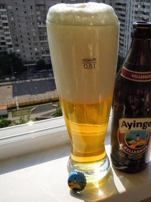 Kellerbier Ayinger (Айингер Келлербир) бутылка Kellerbier Ayinger (Айингер Келлербир) бутылка