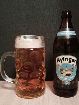 Lager Hell Ayinger (Айингер Лагер Хелль) бутылка Lager Hell Ayinger (Айингер Лагер Хелль) бутылка