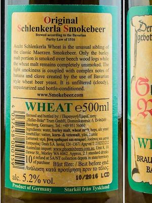 Schlenkerla Rauchbier Weizen