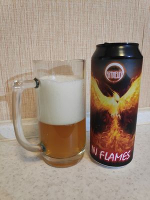 Milkshake IPA In Flames Zatmenie Brewery Milkshake IPA In Flames Zatmenie Brewery