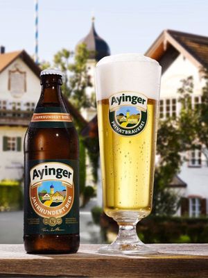 Jahrhundert Bier Ayinger (Айингер Cтолетнее) бутылка Jahrhundert Bier Ayinger (Айингер Cтолетнее) бутылка