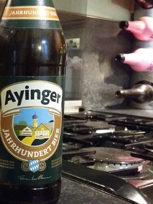 Jahrhundert Bier Ayinger (Айингер Cтолетнее) бутылка Jahrhundert Bier Ayinger (Айингер Cтолетнее) бутылка